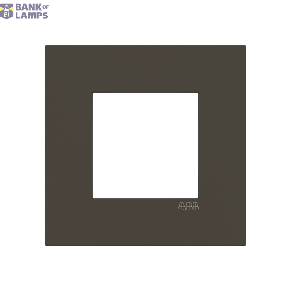Frame 1-gang - ABB logo - Anthracite image 1