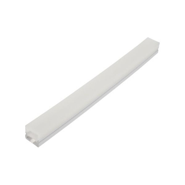 LED Silicone Profile Square 16 x 16 mm / white - milky, by m image 1