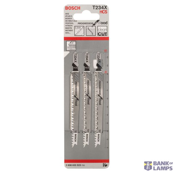 Jigsaw blade T 234 X Progressor for Wood 3 pcs. image 2