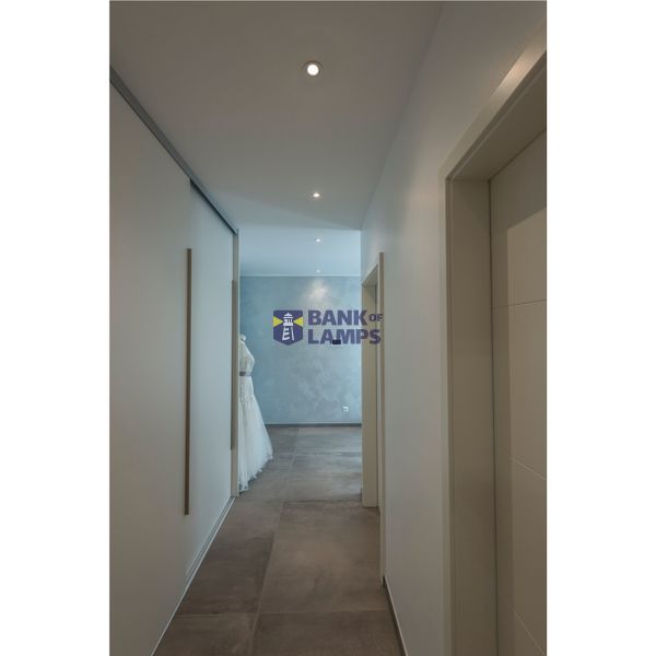 NEW TRIA® 68, recessed ceiling light, 3000K, 38°, IP 20, round, white image 2