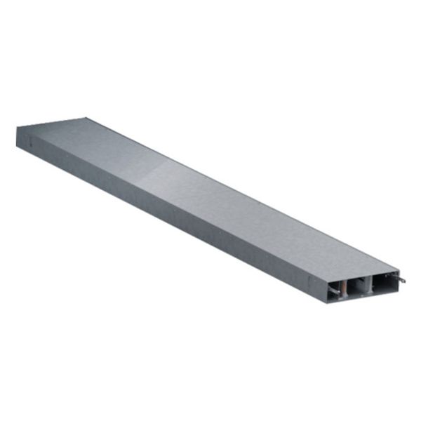 Lower part for floor duct with brush strip BKBD 300x80 with a length of 2m image 1