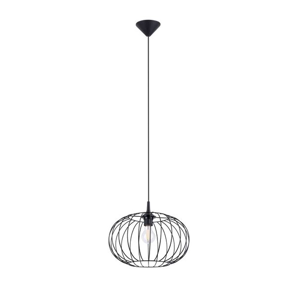 SOLLUX - Pendant TSUNO black SL.1185 E27 15W IP20 image 1