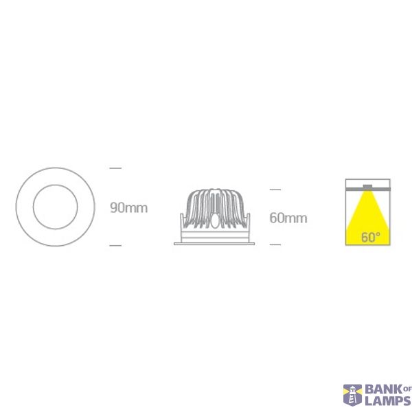 WHITE 10W CW IP65 230V image 2