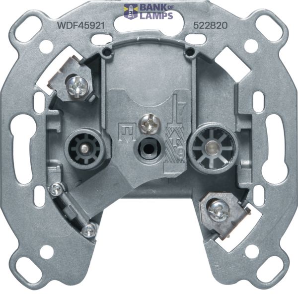 Radio/TV antenna socket, 10 dB daisy-chain box image 1