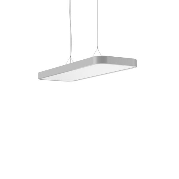 TRIONA rectangle, 52 W, 6400 lm, 830, silver, DALI Pendant luminaires, image 2