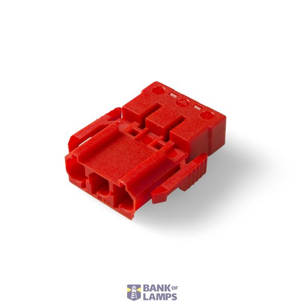 Screwless coupler 3-p plug, red image 1