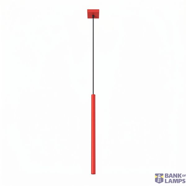 Pendant lamp PASTELO 1 red image 2
