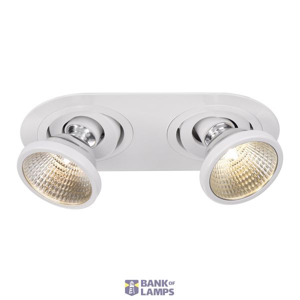 TWISTER GU6.5 downlight, round , white, max. 35W, adjustable image 4