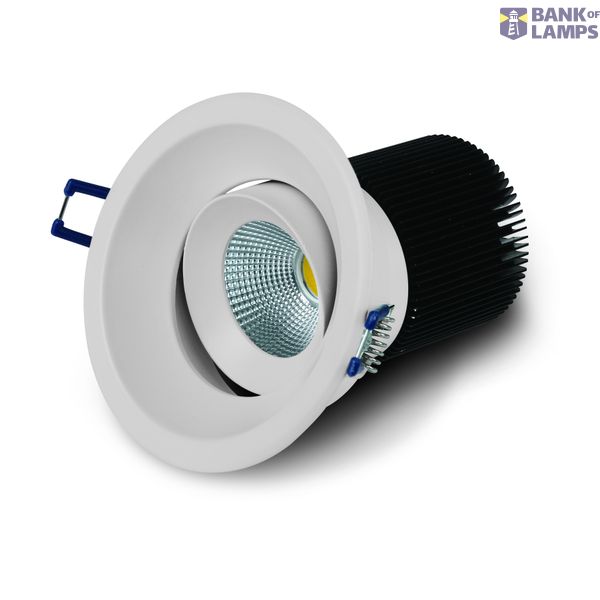 WHITE COB 12W WW DARK LIGHT 700mA 40deg IP20 ADJUSTABLE image 2