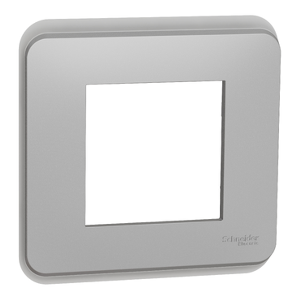 Priza stand. german+USB C 10,5W alum. image 2