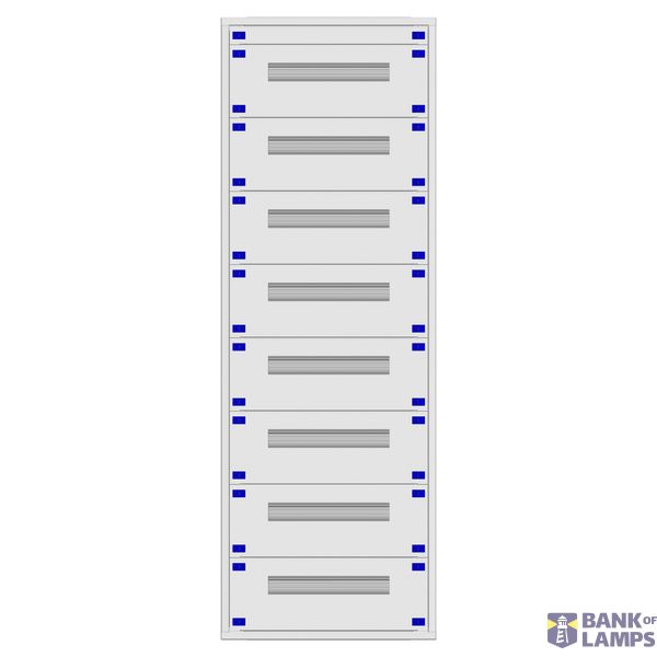 Distribution board insert KVN 60mm, 2-33K, 8-rows image 1