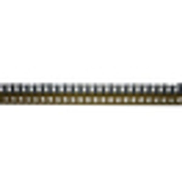 Terminal bar brass 25mmý,, length 1m, for 125A (The price is shown without markup on metals. Request a quote for accurate information) image 2