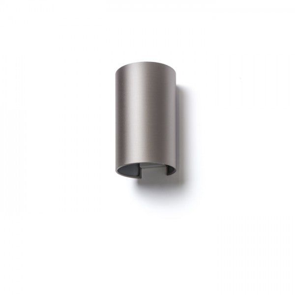 RON W 15/25 wall Monaco dove gray/silver PVC 230V LED E27 15W image 1