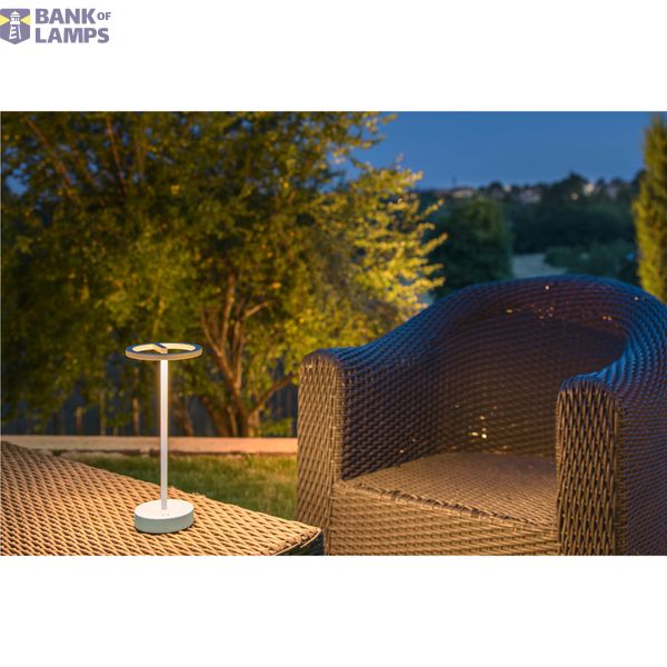 VINOLINA ONE, table lamp, battery, IP54, 2700K, TOUCH, white image 2