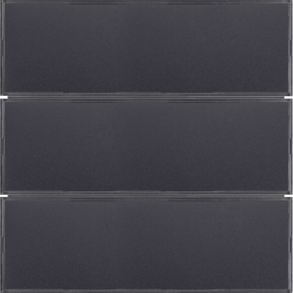 Push-button 3g, lab. field,RGB LED, int. temp.sensor, KNX-S.1/B.3/B.7, image 1