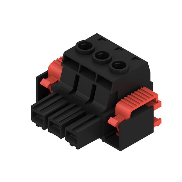 PCB plug-in connector, female plug, 10.16 mm, Number of poles: 3, 180°, Clamping yoke connection, Clamping range, max. : 16 mm², Box image 3