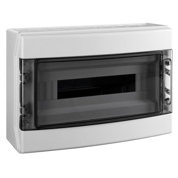 Distribution Board 1-row, 18MW, IP65, transparent door image 1