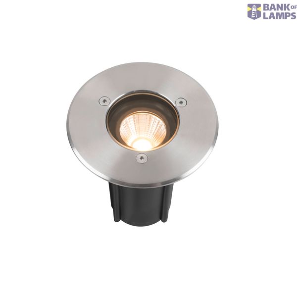 DASAR® S, recessed floor light, round, 4W, 3000K, 24°, IP67, cylindrical, anthracite image 3