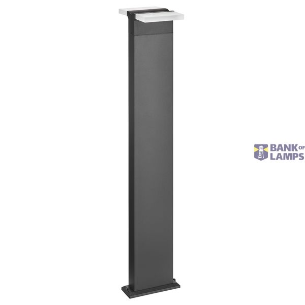 Mika LED Pole Double 900 13W 670lm 3000K IP54 anthracite image 1