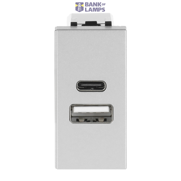 N2185.4 PL CARICATORE USB-A+C 15W -1M image 1