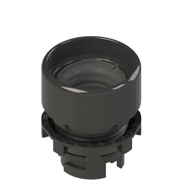 Spring-return booted pushbutton without lens image 1