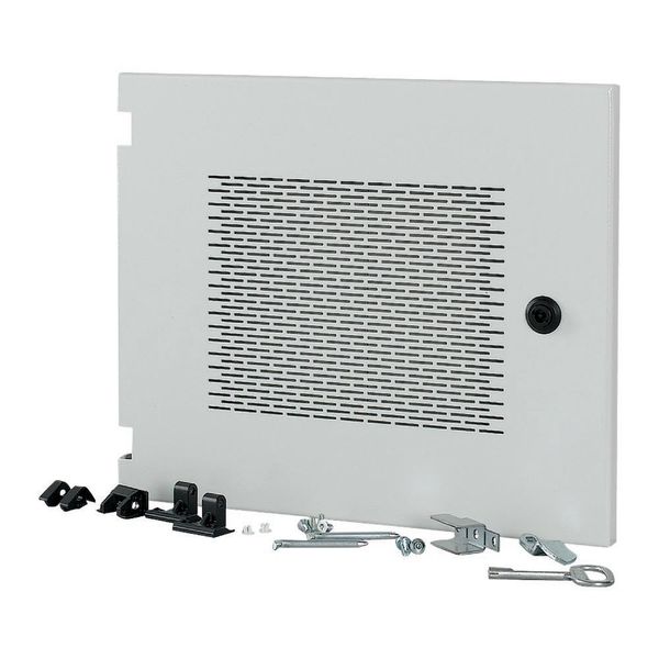 XTSZDSQV3-H350W425 Section wide door, ventilated, HxW=350x425mm, IP31, grey image 5