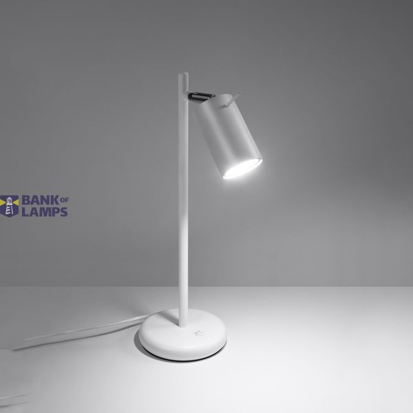 RING DESK LAMP WHITE GU10 1X40W IP20 image 9