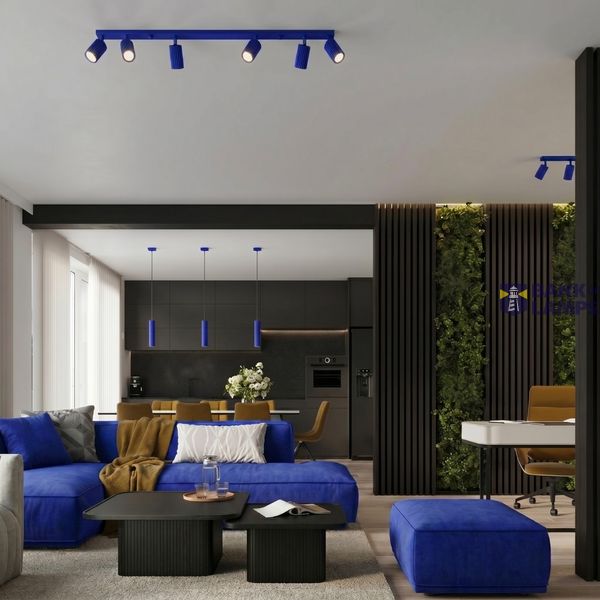 Pendant lamp KARBON 1 ultramarine image 9
