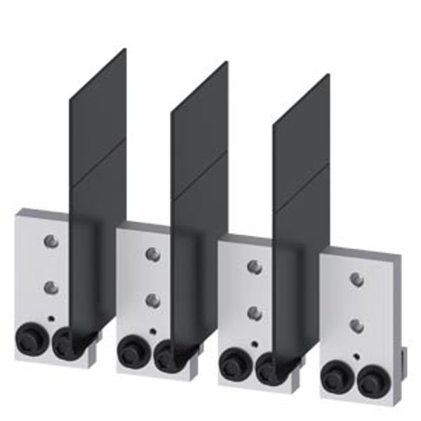 Front bus connectors extended 4 units short for 3VA15; 3VA25 image 1