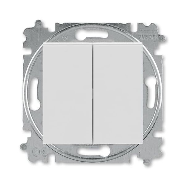 3559H-A53445 16W Switch 2 gang 2-way + 2-way retractive image 1