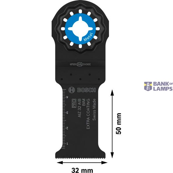 PRO Non Ferrous Metal AIZ 32 AIB Multitool Blade image 1
