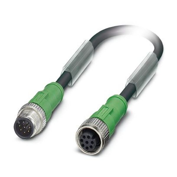 SAC-8P-M12MS/ 5,0-PUR/M12FS - Sensor/actuator cable image 2