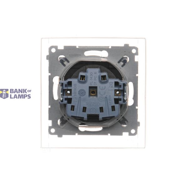 Single TV socket final, Bronze matt, metalic image 1