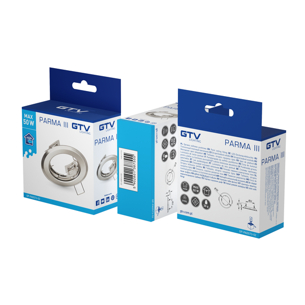 Spot luminaire housing PARMA III, IP20, stainless steel image 3