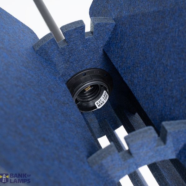 Pendant lamp MULA 45 navy image 4