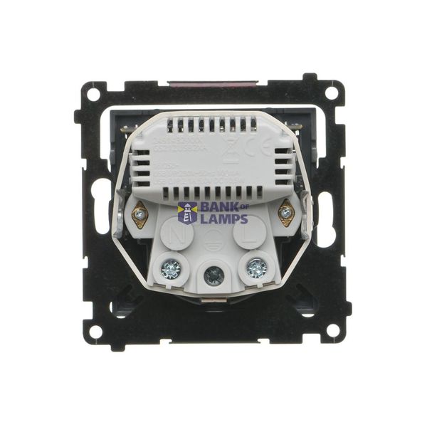 SOON ON SALE, Double IT socket RJ45, category 5e, (module), Simon 24, IP20/IP44, cashmere image 1