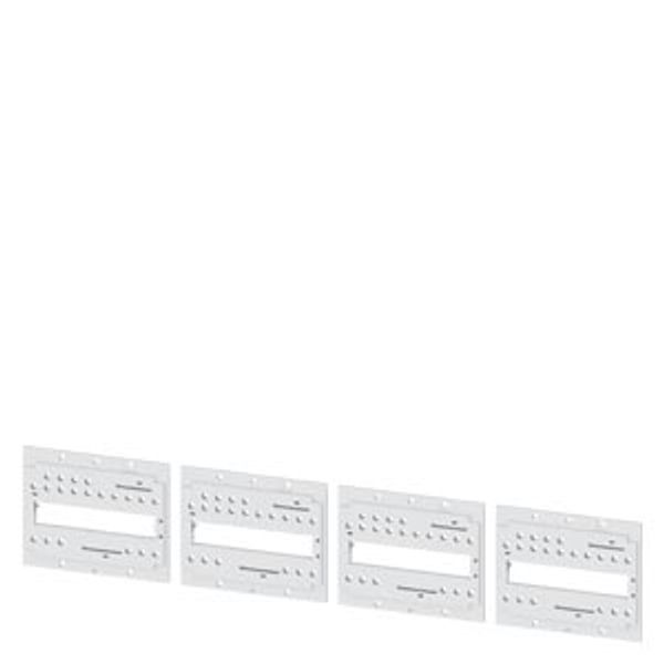 Conversion kit for moving voltage tap to bottom, size 3, 4-pole image 1