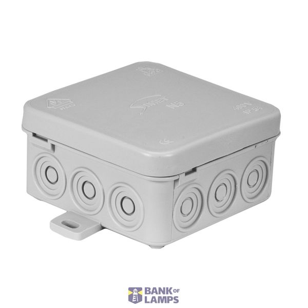 Surface junction box N5 FASTBOX grey image 1