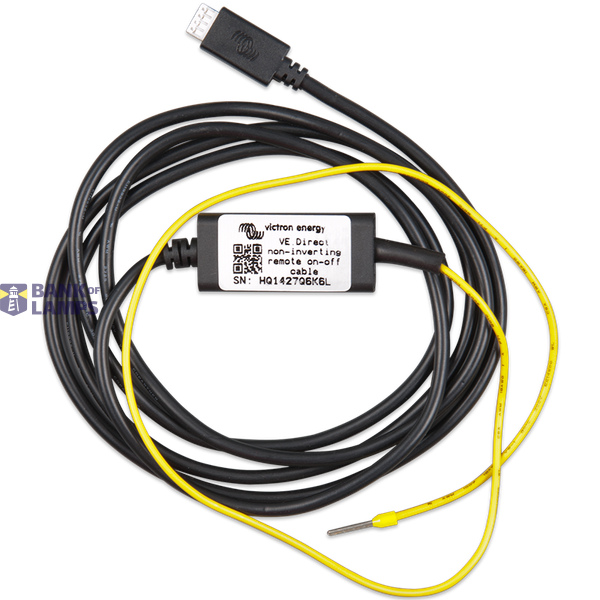 Victron Energy Data cables and interface VE.Direct non-inverting remote on-off cable image 1