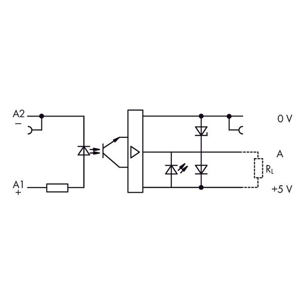 Optocoupler module Nominal input voltage: 24 VDC Limiting continuous c image 6