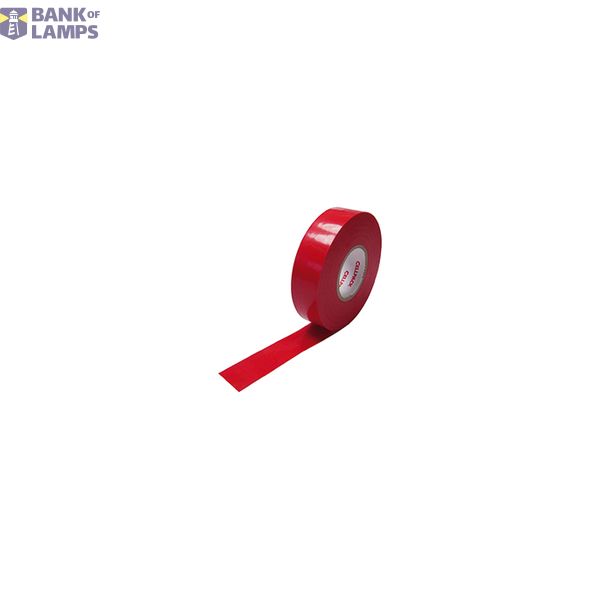 Electrical Tape No.128 19mm 25m Red image 2