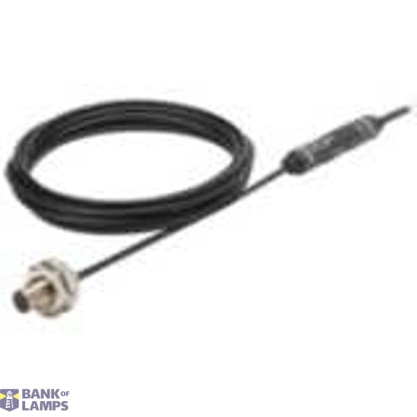 Sensor head, shielded, M10 housing, sensing distance 2 mm, repeat accuracy 2 Âµm, 3.6 m free cutting cable E2NC0019F image 1