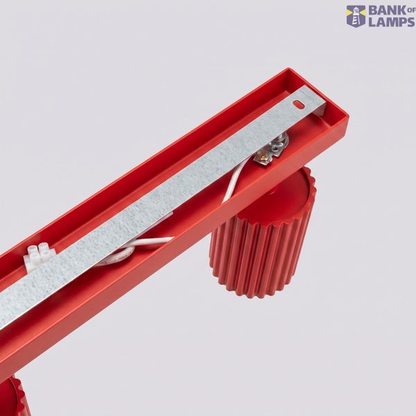 Ceiling lamp KARBON 4L red image 2