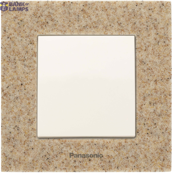 Karre Plus Accessory Corian - Sandstone One Gang Frame image 1