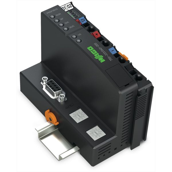 Fieldbus Coupler PROFIBUS DP 2nd Generation 12 MBd dark gray image 2