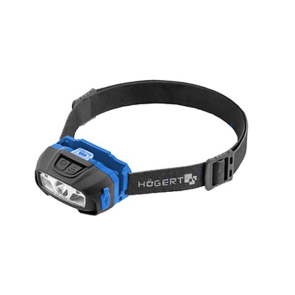 USB LED headlamp with a power bank image 1