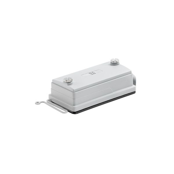 HDC enclosures, Size: 4, Protection degree: IP66, in plugged condition, Cover for lower part of housing, Screw image 1