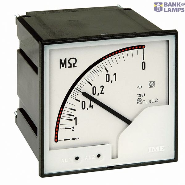 Insulation meter AL96MI for DC network with alarm image 1