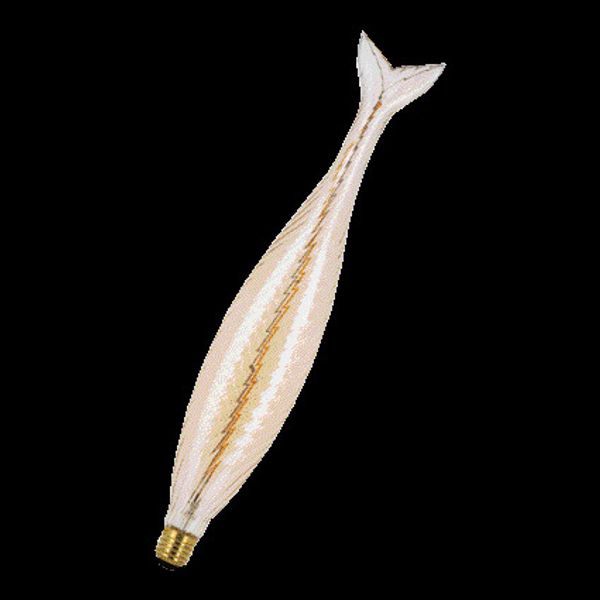 LED Fish E27 4W 2200K Gold Dimm image 2