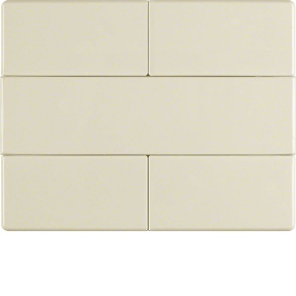 Push-button 2gang, Arsys, white glossy image 1